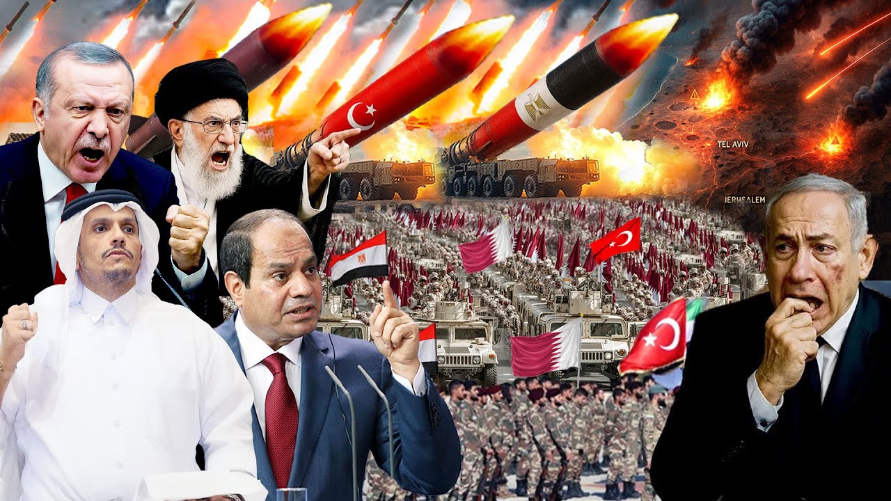 TURKI & MESIR BERSATU! Latihan Militer Besar Usai Israel Serang Qatar, Balasan Siap Diluncurkan!