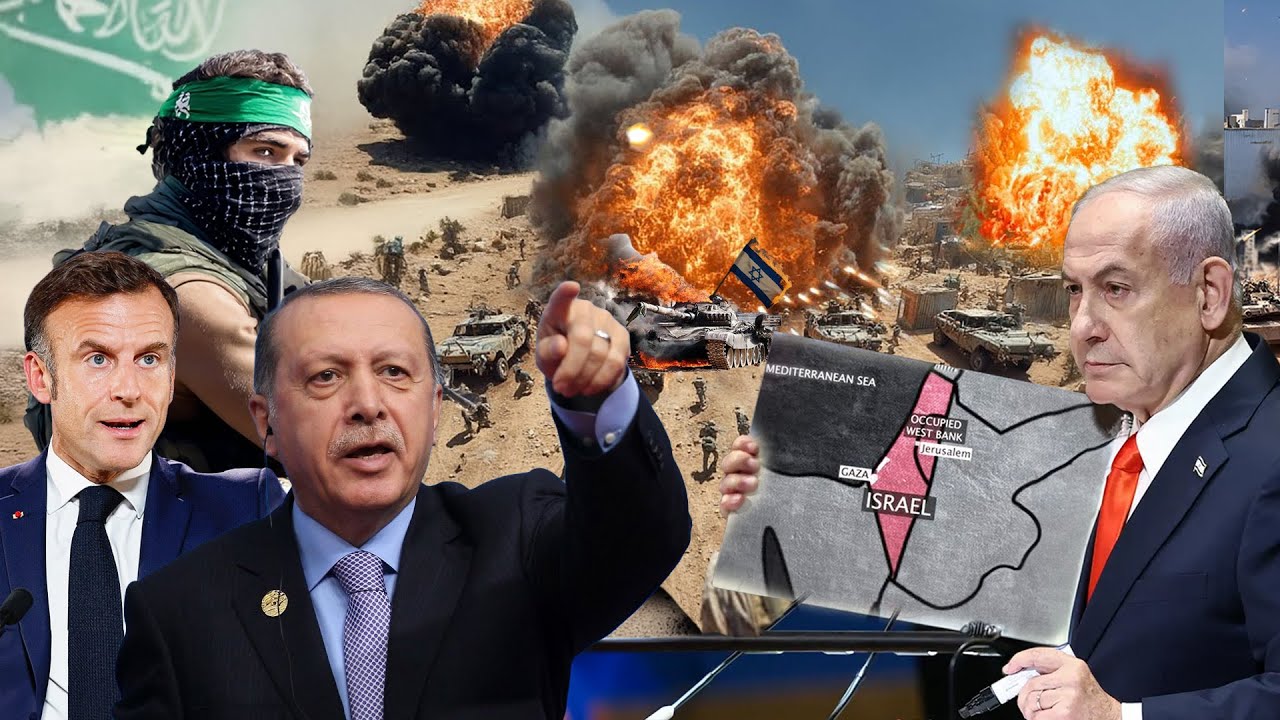 AMBISI LICIK NETANYAHU NGOTOT KUASAI GAZA! Prancis-Turki Murka Akan Serang Israel?
